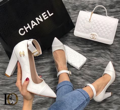 chanel crystal heels|chanel women's high heel.